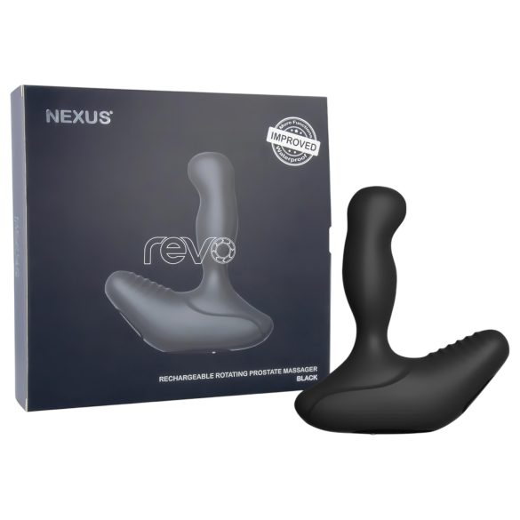 Nexus Revo - pöörlev eesnäärme vibraator (must)