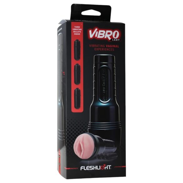 Fleshlight - vibreeriv masturbaator - Pink Lady - vagina