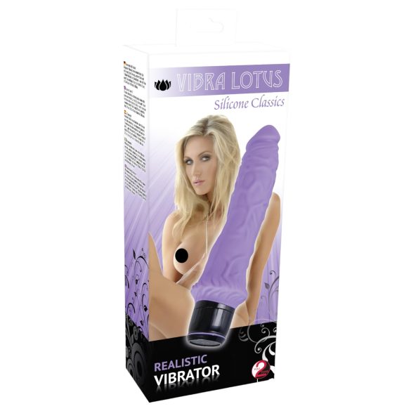 You2Toys - realistlik vibreeriv dildo - lilla