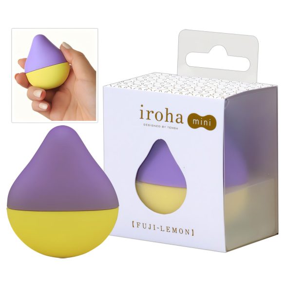 TENGA Iroha mini - mini kliitori vibraator (lilla-kollane)