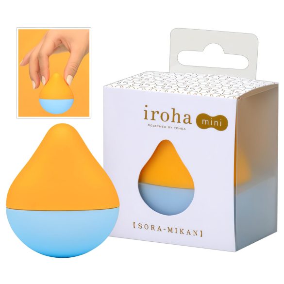TENGA Iroha mini - mini kliitori vibraator (oranž-sinine)