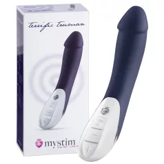 mystim Terrific Truman - vibraator kahe mootoriga - sinine