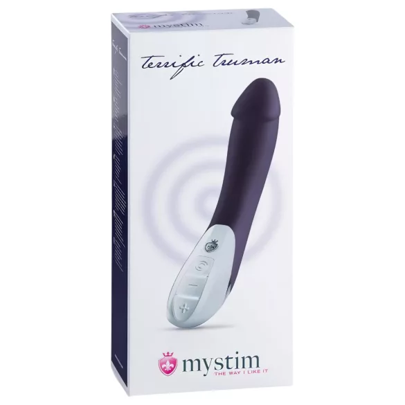 mystim Terrific Truman - vibraator kahe mootoriga - sinine