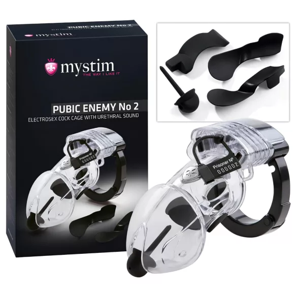 mystim Pubic Enemy No 2 - elektriline peenise puuri