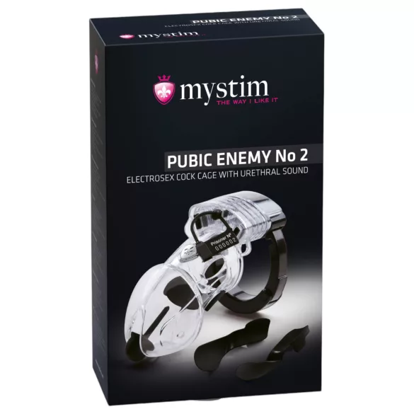 mystim Pubic Enemy No 2 - elektriline peenise puuri