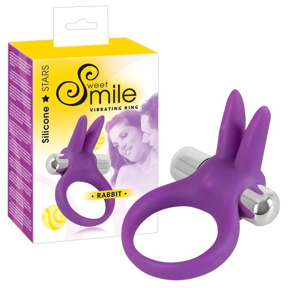 SMILE Jänku - Vibreeriv Peeniserõngas (lilla)
