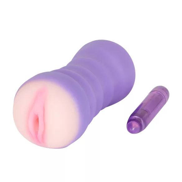 You2Toys - vagina vibraatoriga masturbatsioonilelu - naturaalne/lilla