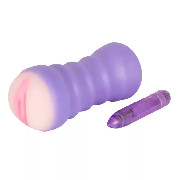 You2Toys - vagina vibraatoriga masturbatsioonilelu - naturaalne/lilla