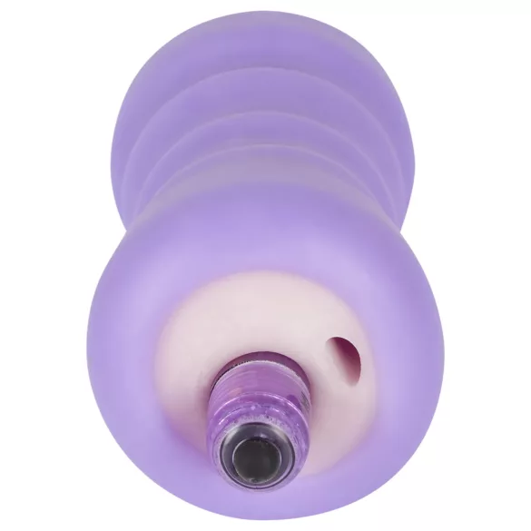 You2Toys - vagina vibraatoriga masturbatsioonilelu - naturaalne/lilla