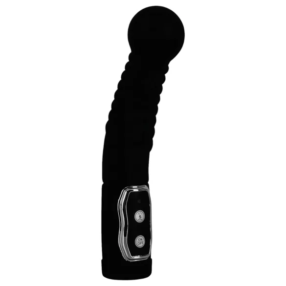 You2Toys - eesnäärme vibraator - pöörlev stimulaator - must