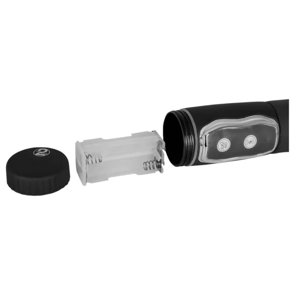 You2Toys - eesnäärme vibraator - pöörlev stimulaator - must