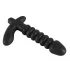 Black Velvets - vibreeriv dildo - sooneline - must, keskmine