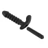 Black Velvets - vibreeriv dildo - sooneline - must, keskmine