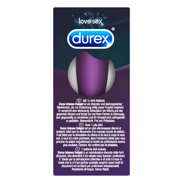 Durex Intense Delight Bullet - mini vibraator - lilla