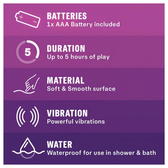 Durex Intense Delight Bullet - mini vibraator - lilla