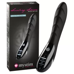   mystim Sizzling Simon - vibraator elektrostimulatsiooniga - must