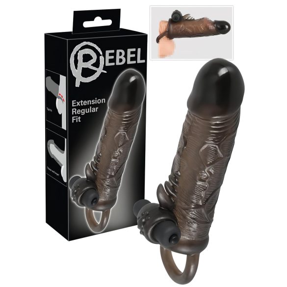 Rebel Regular - vibreeriv peenisehülss (19 cm)