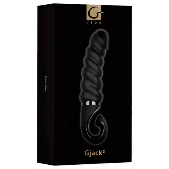 Gvibe G-jack 2 - akuga veekindel silikoonvibraator - must