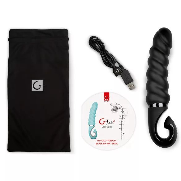 Gvibe G-jack 2 - akuga veekindel silikoonvibraator - must