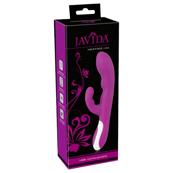 Javida - soojendav kliitori stimulaator vibraator (roosa)