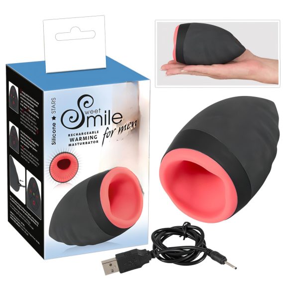 SMILE Warming - akuga soojendav suumasturbaator meestele