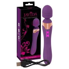 Javida Double - topelt vibraator - massaaž - lilla