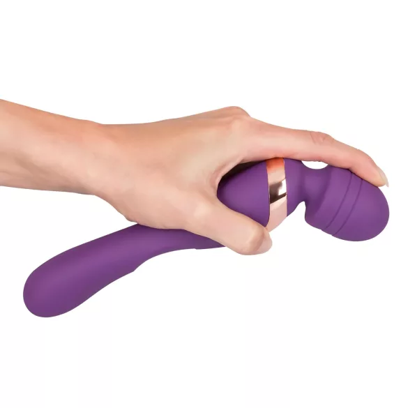 Javida Double - topelt vibraator - massaaž - lilla