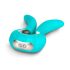 G-vibe Mini - USB-laadimisega silikoonvibraator (mündiroheline)