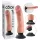 King Cock - dildo vibraator iminapaga - 23 cm naturaalne
