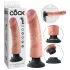 King Cock - dildo vibraator iminapaga - 23 cm naturaalne