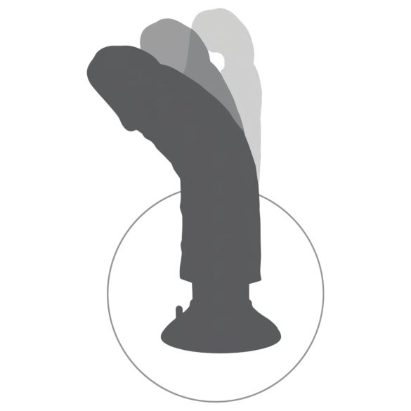 King Cock - dildovibraator iminapaga - 18 cm - naturaalne