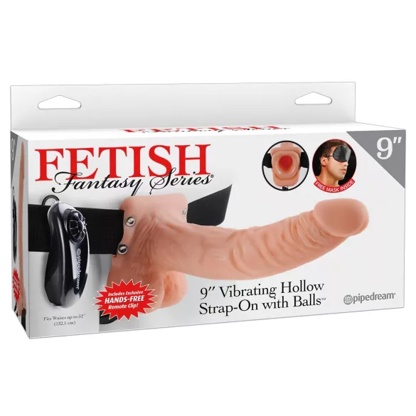 Fetish Strap-on 9 - vibreeriv strap-on dildo - naturaalne