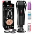 PDX Cock Compressor - vaakumiga vibreeriv masturbaator - must