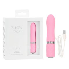 Pillow Talk Flirty - akuga vibraator - roosa