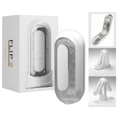 TENGA Flip Zero - vibreeriv masturbaator - valge
