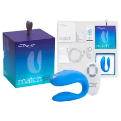   We-Vibe Match - paaride vibraator - veekindel, laetav - sinine