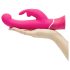 Happyrabbit G-spot - veekindel, kliitoriga vibraator (roosa)