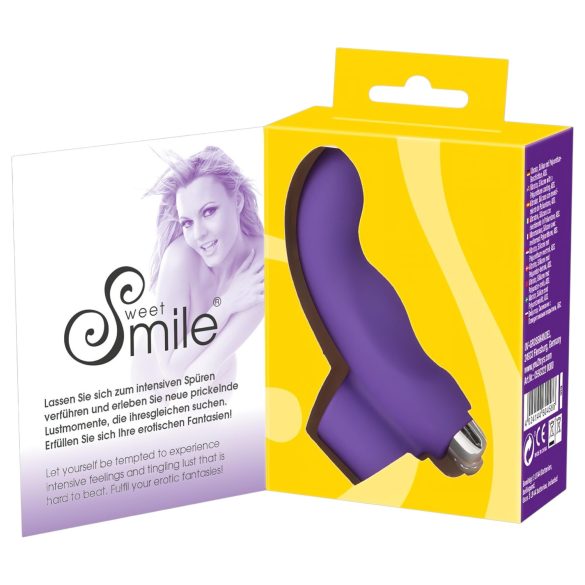 SMILE Finger - laineline silikoonist sõrmevibraator (lilla)