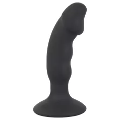 Black Velvets - laetav anaalvibraator dildoga - must