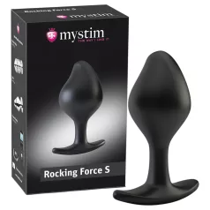 mystim Rocking Force S - elektro anaalpistik - väike (must)