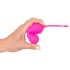 SMILE Love Balls - laetav, juhtmevaba vibro ja muna (roosa)