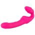 Double2Teaser - kinnitustevaba dildo (roosa)