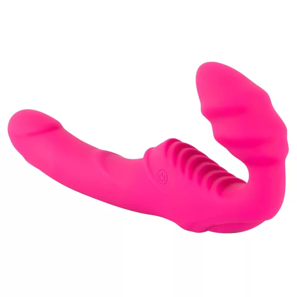 You2Toys - Double2Teaser - kinnitatav vibraator ilma rihmadeta (roosa)