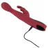 You2Toys Massager - tõukav‑pöörlev, soojendusega G-punkti vibraator (punane)
