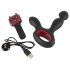 You2Toys Massager - pöörlev ja soojendav eesnäärmevibraator (must)