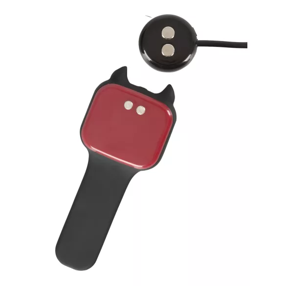 You2Toys - eesnäärme vibraator - pöörlev, soojendav - must