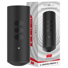   Kiiroo Titan Experience - laetav interaktiivne masturbaator (must)