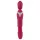 Javida Thrusting - 3in1 masseeriv vibraator (punane)