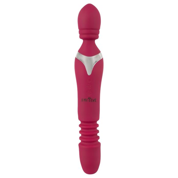 Javida Thrusting - 3in1 masseeriv vibraator (punane)