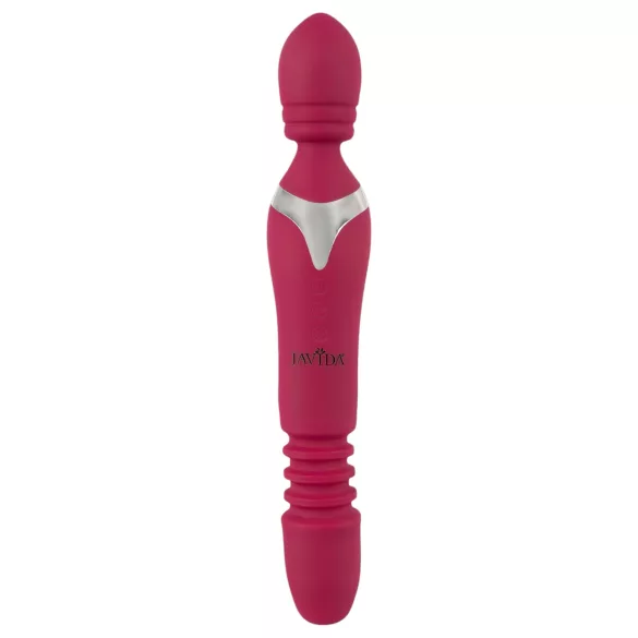 Javida Thrusting - 3in1 masseeriv vibraator (punane)
